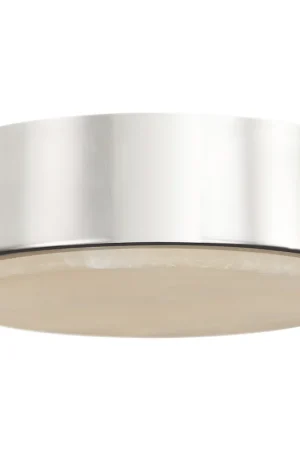 Bargain Blanco LED 7.88 inch Polished Nickel Flush Mount Ceiling Light