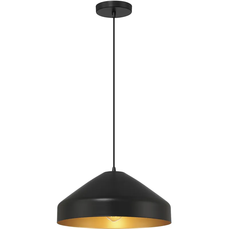 Prism LED 8 inch Matte Black Pendant Ceiling Light Clearance