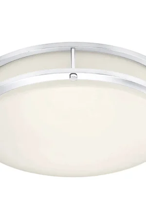 Big Sale Solero II LED 18.5 inch Chrome Flush Mount Ceiling Light