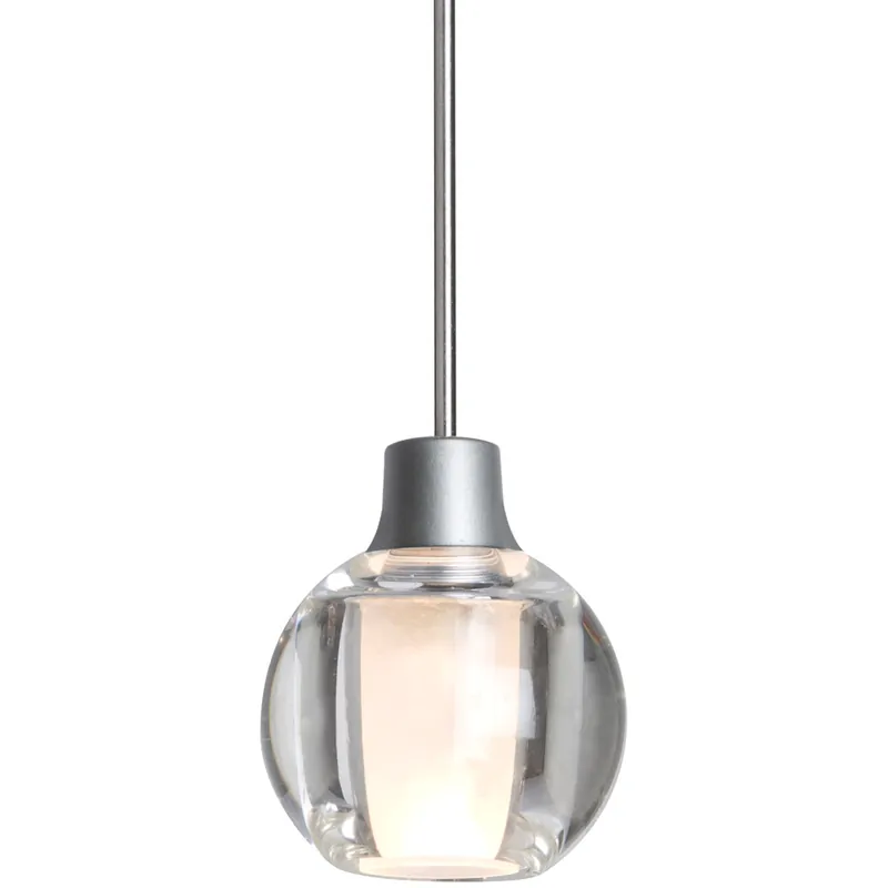 Special Offer Boca 3 1 Light Satin Nickel Cord Pendant Ceiling Light