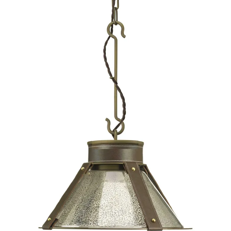Point Dume™ Rockdance 1 Light 15.75 inch Aged Brass Pendant Ceiling Light, Design Series Free Delivery