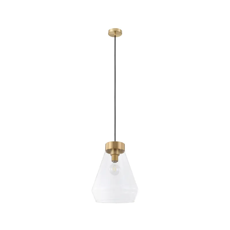 Genuine Montey 1 Light 12.01 inch Brushed Gold Globe Pendant Ceiling Light