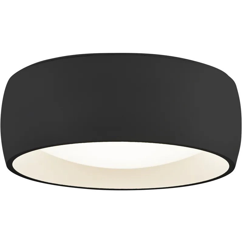 Savile LED 4.75 inch Black Flush Mount Ceiling Light Price Drop
