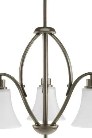 Affordable Joy 3 Light 20 inch Antique Bronze Chandelier Ceiling Light