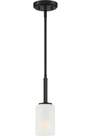 Brand New Carmine 1 Light 5 inch Matte Black Pendant Ceiling Light