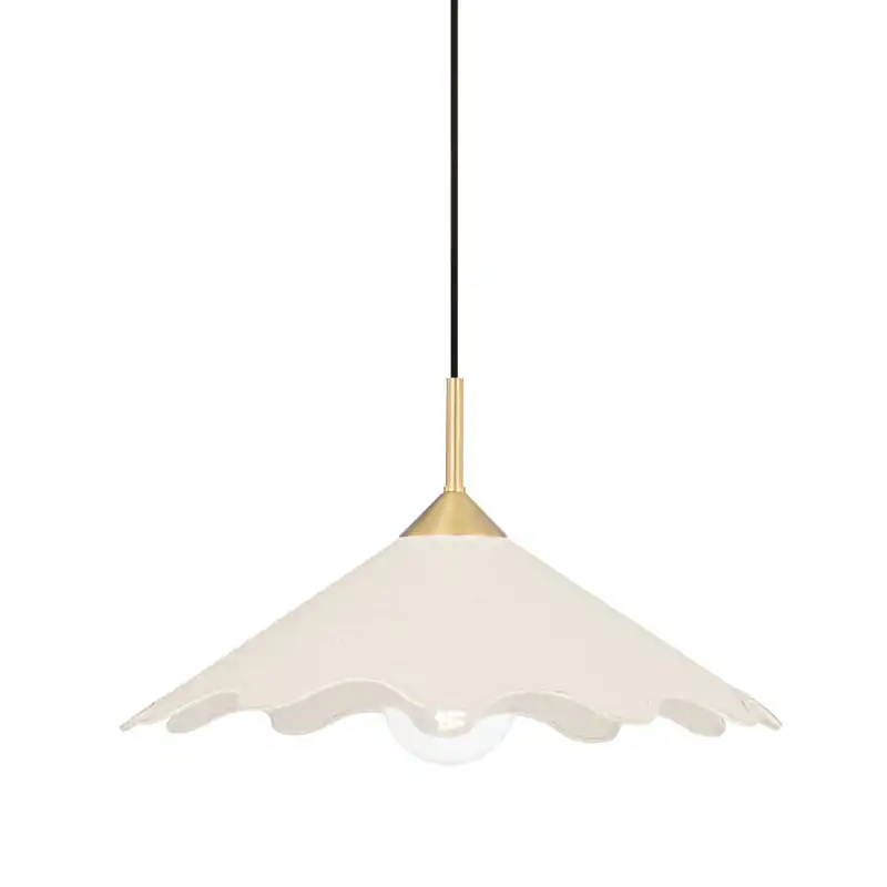 Sodsai 1 Light 20 inch Aged Brass Pendant Ceiling Light Warranty Included
