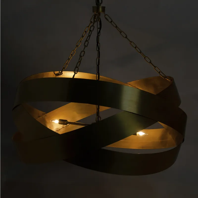 Orion 4 Light 38 inch Antique Brass Pendant Ceiling Light Big Sale