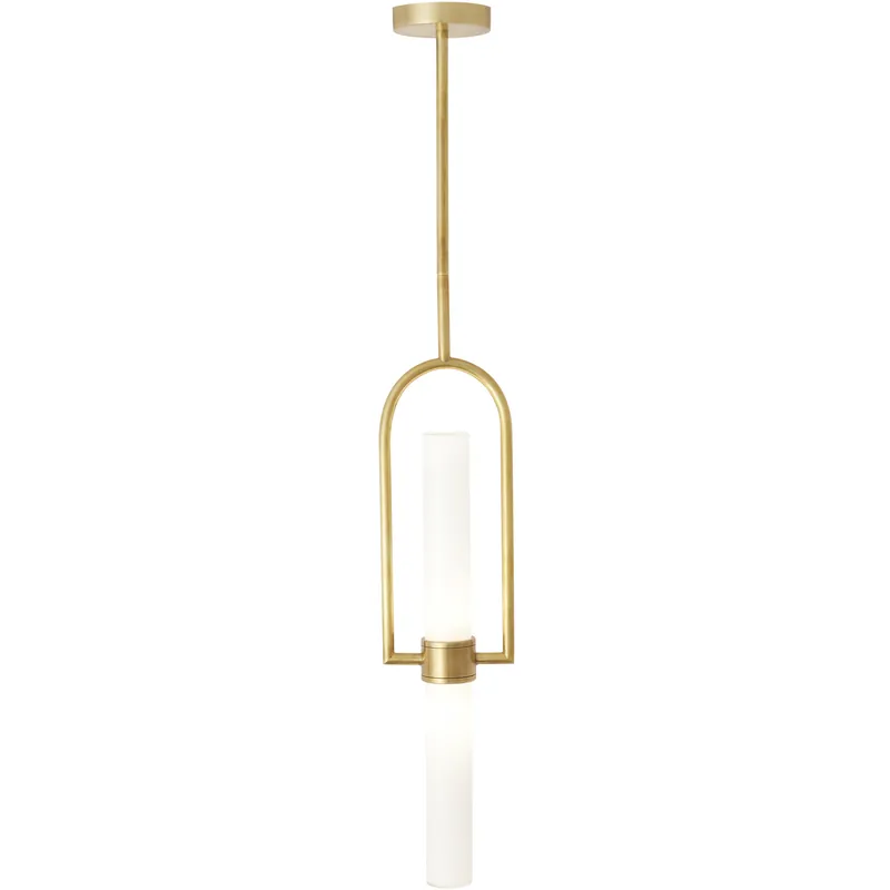 Sean Lavin Calumn LED 2.75 inch Natural Brass Pendant Ceiling Light, Integrated LED While Supplies Last