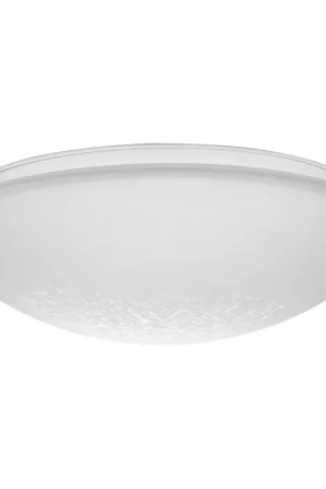 Authentic Linen Dome 3 Light 16.25 inch Brushed Nickel Flush Mount Ceiling Light