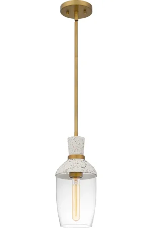 Best Price Springsteen 1 Light 6.25 inch Aged Brass Mini Pendant Ceiling Light