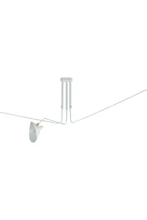 Canada 3 Light 33 inch White Flush Mount Ceiling Light Fresh Stock
