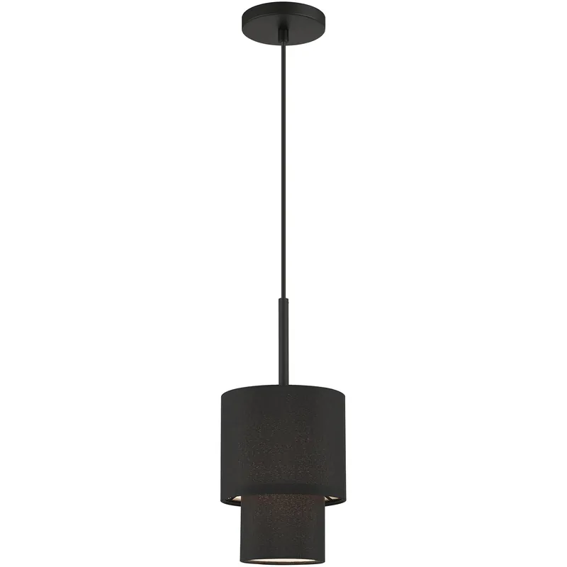 Bainbridge 1 Light 7 inch Black Mini Pendant Ceiling Light Viral