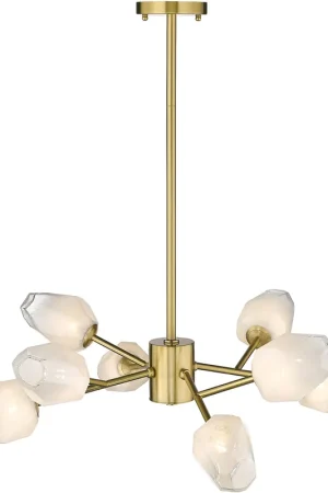 Canada 8 Light 28 inch Gold Chandelier Ceiling Light Exclusive Offer