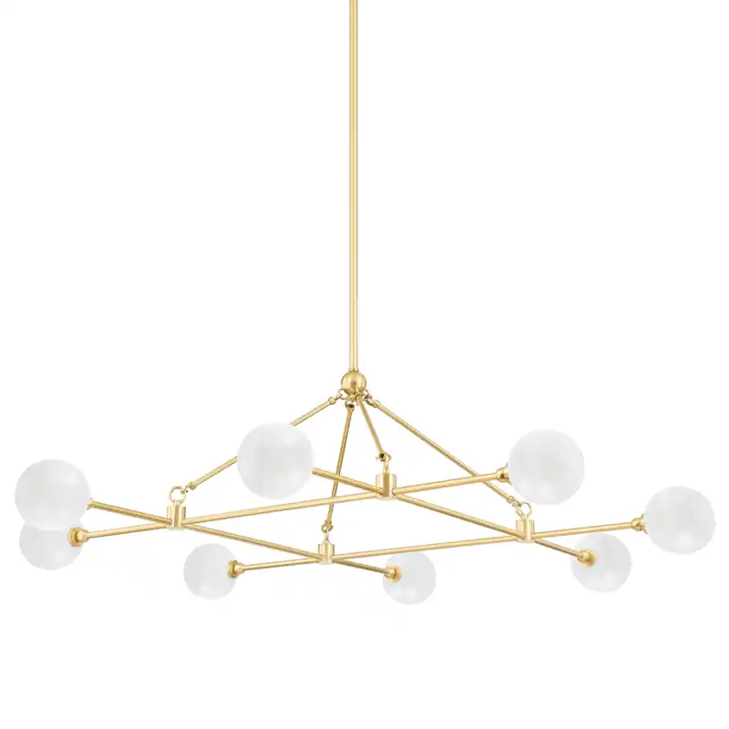 Andrews LED 46 inch Aged Brass Chandelier Ceiling Light No Minimum Order