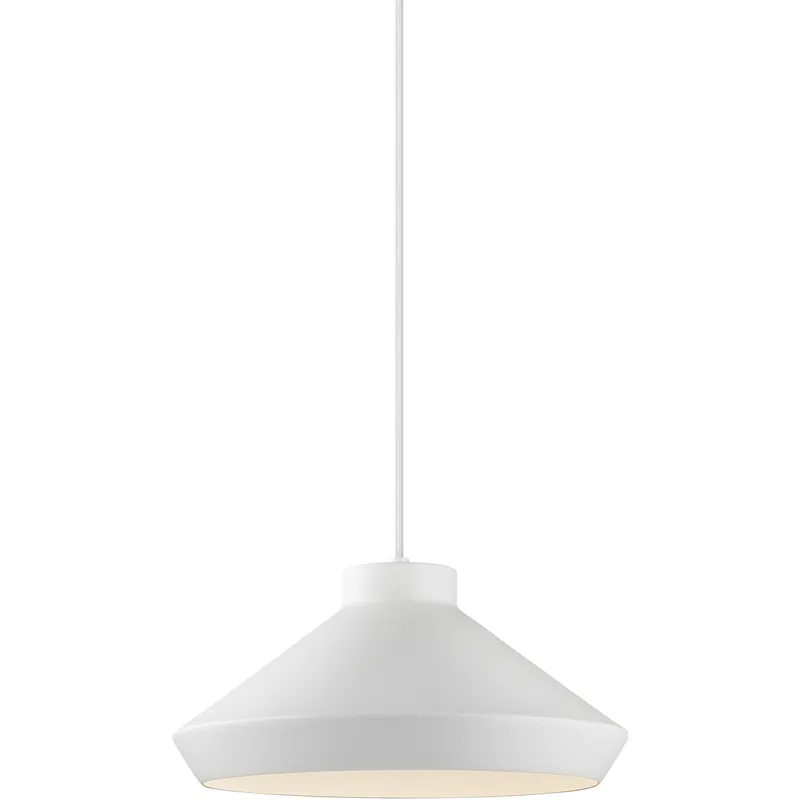 Koma LED 15 inch Satin White Pendant Ceiling Light Fresh Stock