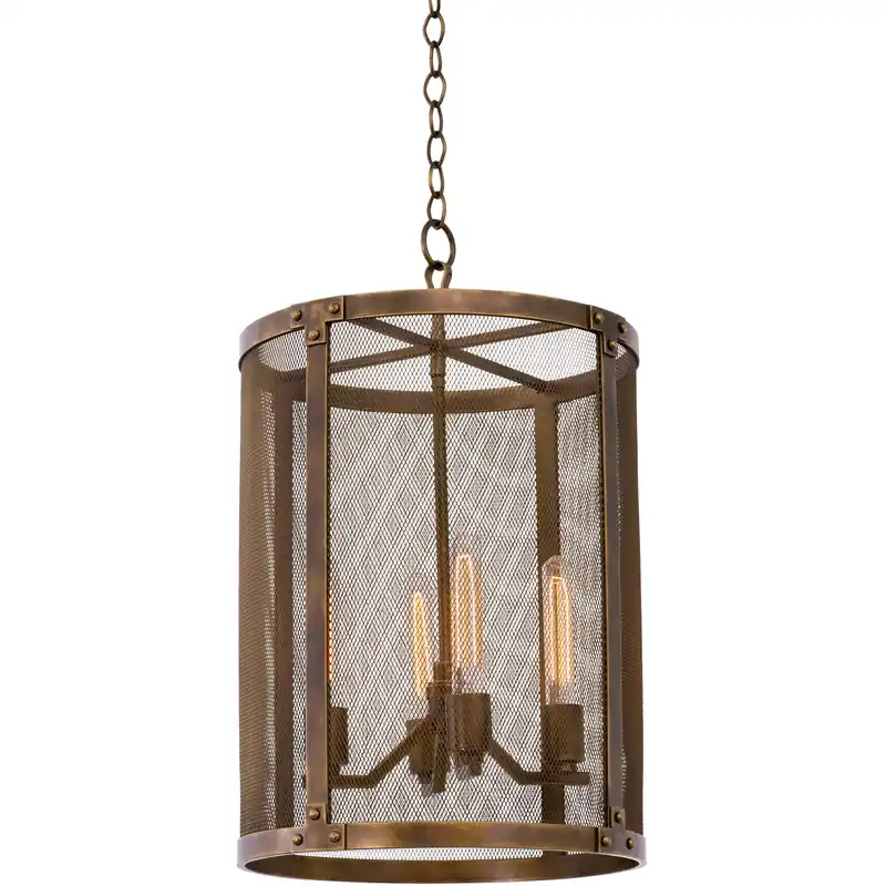 Fast Shipping Chelsea 4 Light 16 inch Copper Patina Foyer Light Ceiling Light