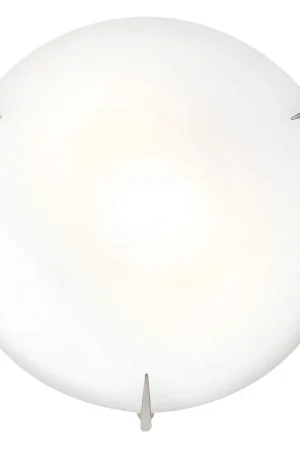 Zenon LED 16 inch Brushed Steel Flush Mount Ceiling Light Top Rated