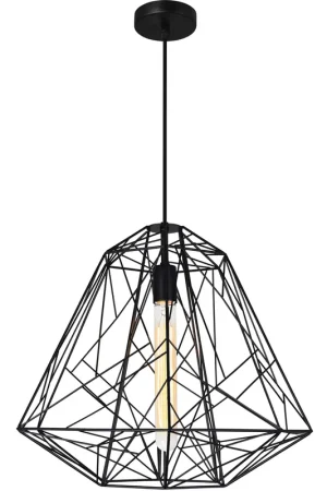 Bagheera 1 Light 20 inch Black Down Pendant Ceiling Light Top Pick