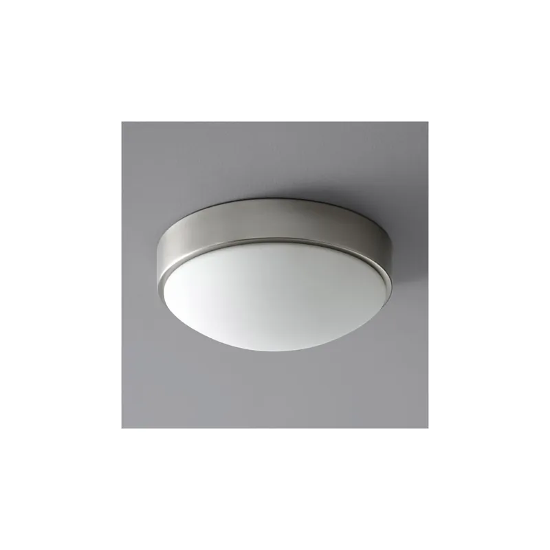 Journey 1 Light 11 inch Satin Nickel Flush Mount Ceiling Light Last Chance