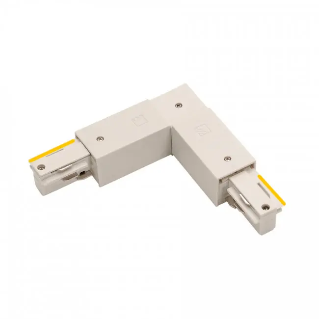 Editor’s Pick L Connecter 277 White Track Accessory Ceiling Light