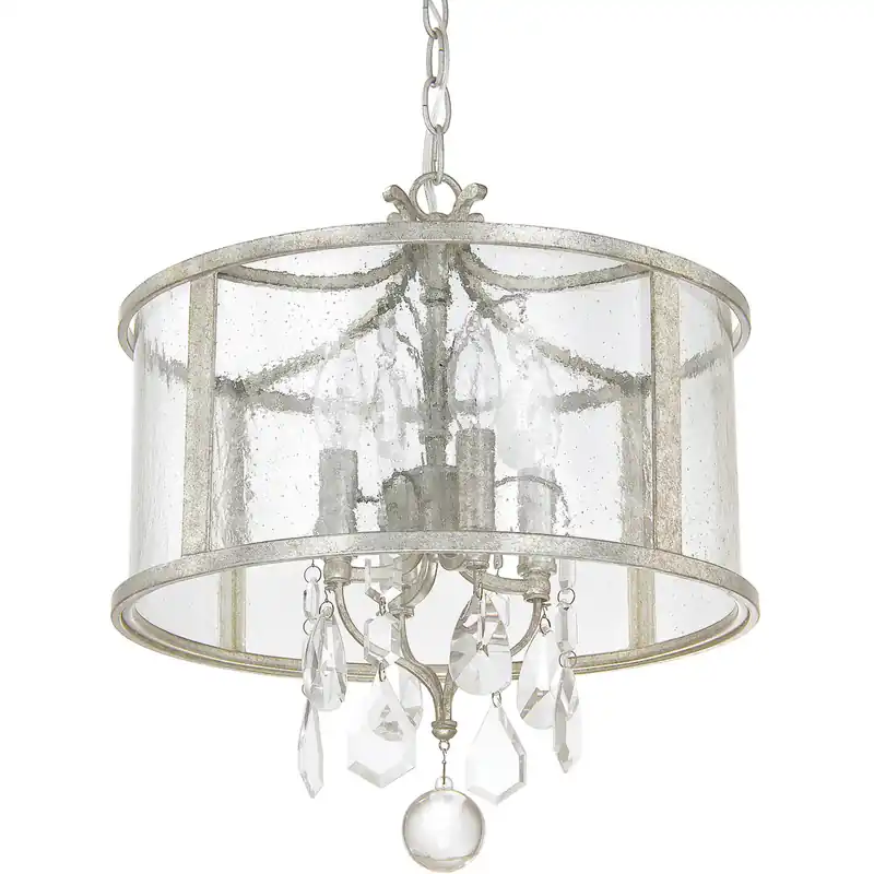 Bulk Order Dudley 4 Light 15 inch Antique Silver Pendant Ceiling Light