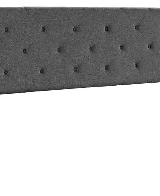 Grab Now Terisa King Upholstered Fabric Headboard