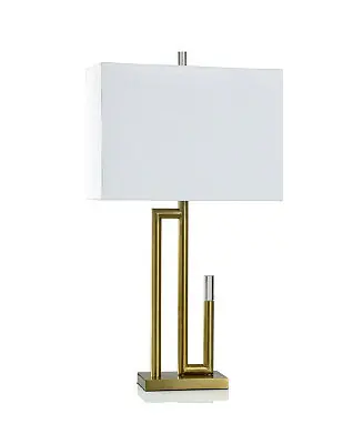 31.25" Antique-Like Abstract Bar Design Table Lamp Must Have