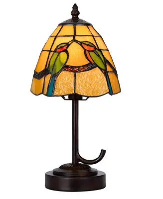13" Height Metal and Resin Accent Lamp Crafted