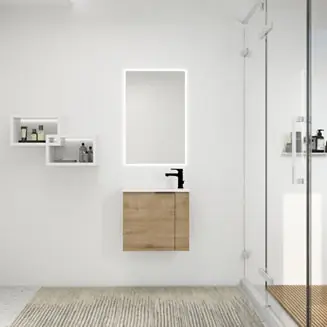 22" Floating Bathroom Vanity with Sink & Soft Close Door Trending