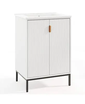 Price Drop Bathroom Cabinet with Sink Combo Space Saving Vanity Unit with Storage