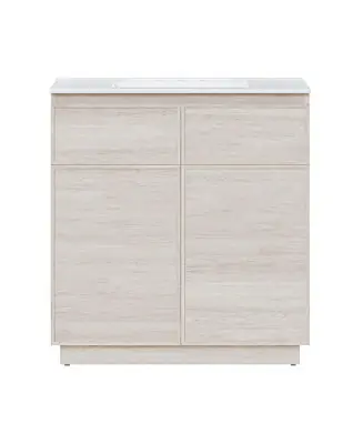 36" MDF3-Hole Widespread Sink Top Freestanding Bathroom Vanity Discount