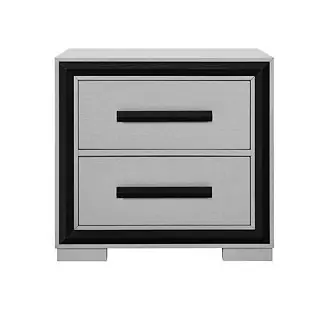 2-Drawer Nightstand – Modern Bedside Table with Storage Order Now