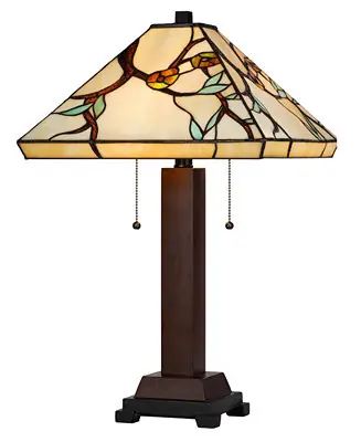 23" Height Metal and Resin Table Lamp Certified
