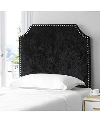 Buy Online Bevel Tacked Plush Headboard - Velvet Crush Champagne Pink
