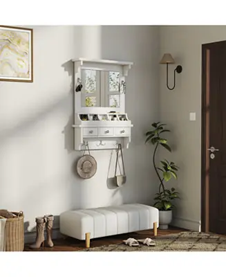Floating Makeup Vanity with Mirror & Storage Hot Picks