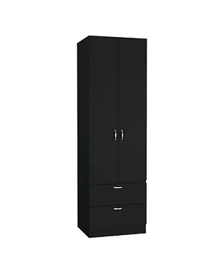 Worldwide Shipping Velloc 24"" Bathroom Vanity Black Black MDF
