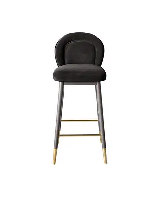 1 Pc. Velvet Barstool Buy Today