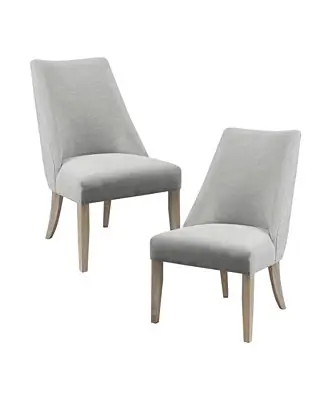Modern Winfield 19"H Upholstered Dining Chair, Set of 2