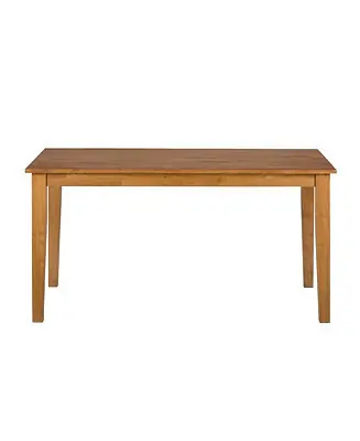 Simplicity Solid Wood Classic 60" Rectangle Dining Table Certified