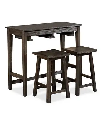 Renmark Bar Table Set, 3 Piece Super Sale