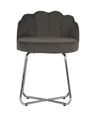 25.25" Metal Catalina Vanity Stool Instant Buy