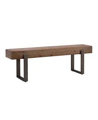 Maeve Rustic Industrial Bench Fresh Stock