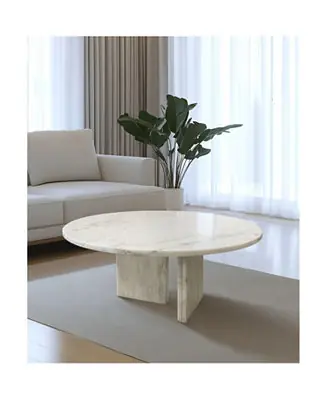 White Marble Coffee Table - Small 27.6 Bulk Order