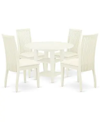 Dining Room Set Linen White Free Shipping