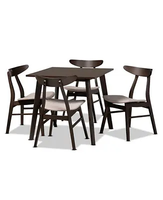 Furniture Britte Upholstered 5 Piece Dining Set Special Discount