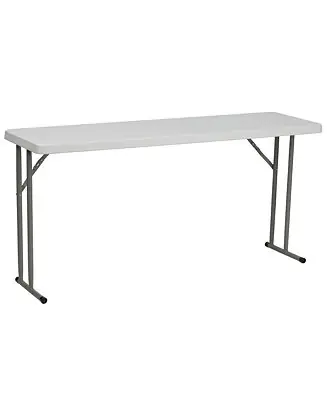 5-Foot Plastic Folding Training Table Exclusive Offer