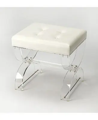 Butler Morena Acrylic Vanity Stool Flash Sale