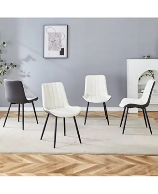 Limited Edition Streamdale Dining Chair Set - 4 Piece,Extended Seat