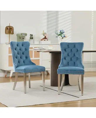 New Release Velvet Dining Chair with Chrome Legs