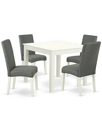 Square Dining Table and 4 Dining Chairs Dining Room Set Weekend Sale
